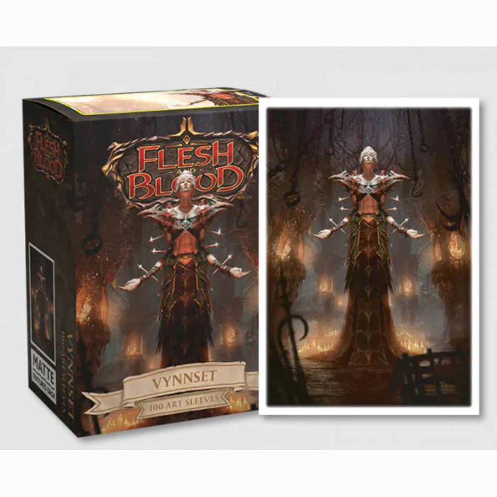 Dragon Shield: Art Matte Deck Protector Sleeves - Flesh and Blood 'Vynnset' (100)