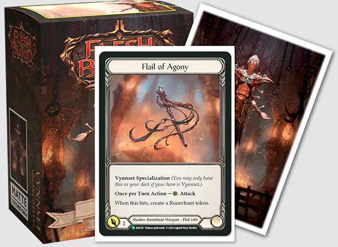 Dragon Shield: Art Matte Deck Protector Sleeves - Flesh and Blood 'Vynnset' (100) - Image 2