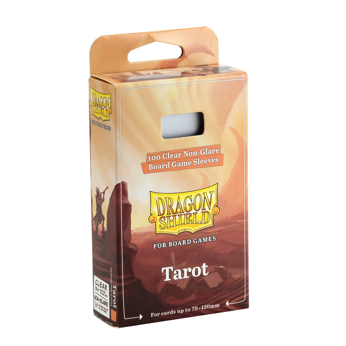 Dragon Shield: Board Game Sleeves: Clear Non-Glare Tarot (100) - Image 2