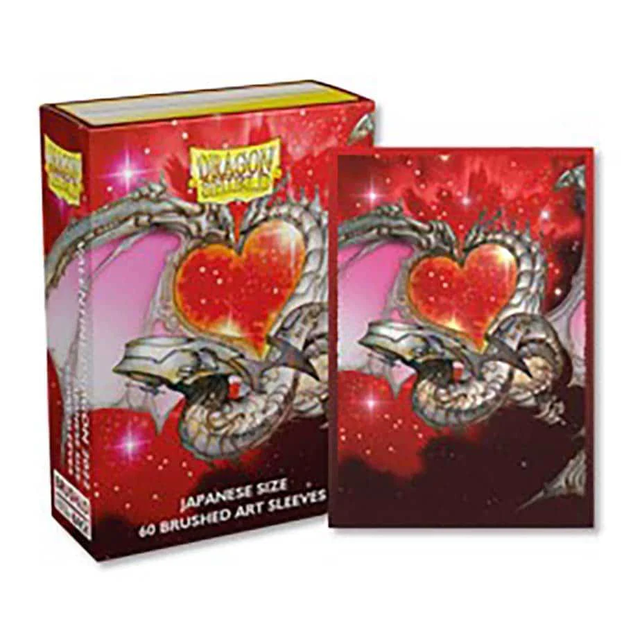 Dragon Shield: Brushed Art Deck Protector Sleeves - Japanese Size "Valentine 2022" (60)