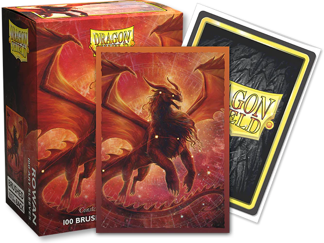 Dragon Shield: Brushed Art Deck Protector Sleeves - Standard Size 'Constellations: Rowan' (100)