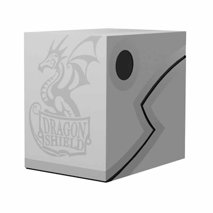Dragon Shield: Double Shell - Ashen White-Black