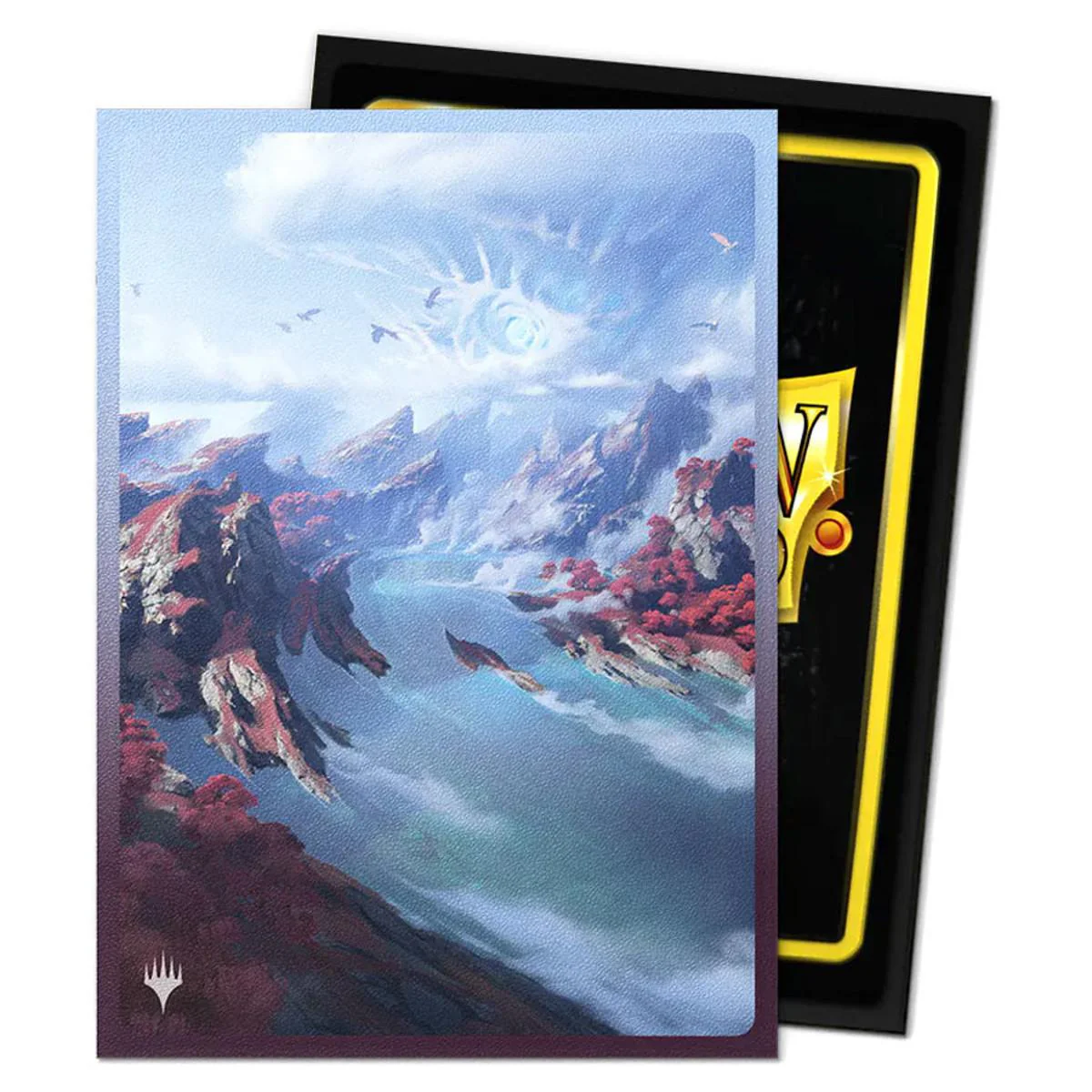 Dragon Shield: Dual Matte Art Deck Protector Sleeves - Landfall Series - Scalding Tarn (100CT) - Image 2