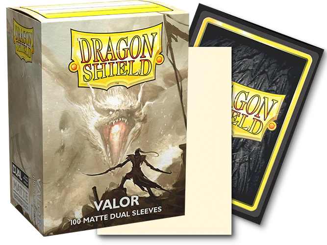 Dragon Shield: Dual Matte Sleeves - Standard Size 'Valor' (100)