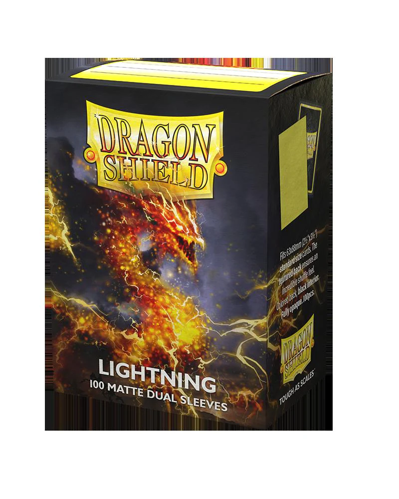 Dragon Shield: Dual Sleeves - Standard Size 'Lightning' (100)