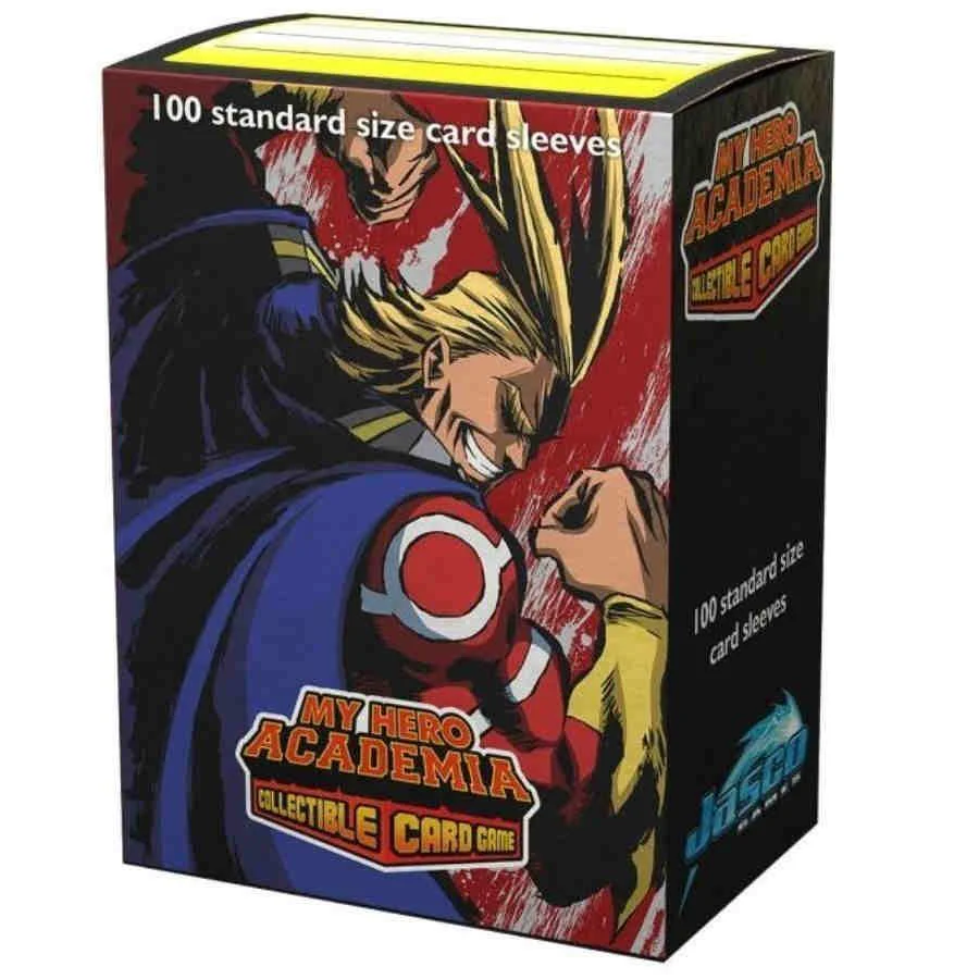 Dragon Shield: Matte Art Deck Protector Sleeves - Standard Size 'All Might Flex' (100)