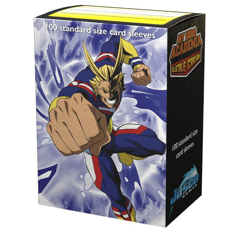 Dragon Shield: Matte Art Deck Protector Sleeves - Standard Size 'My Hero Academia - All Might' (100)