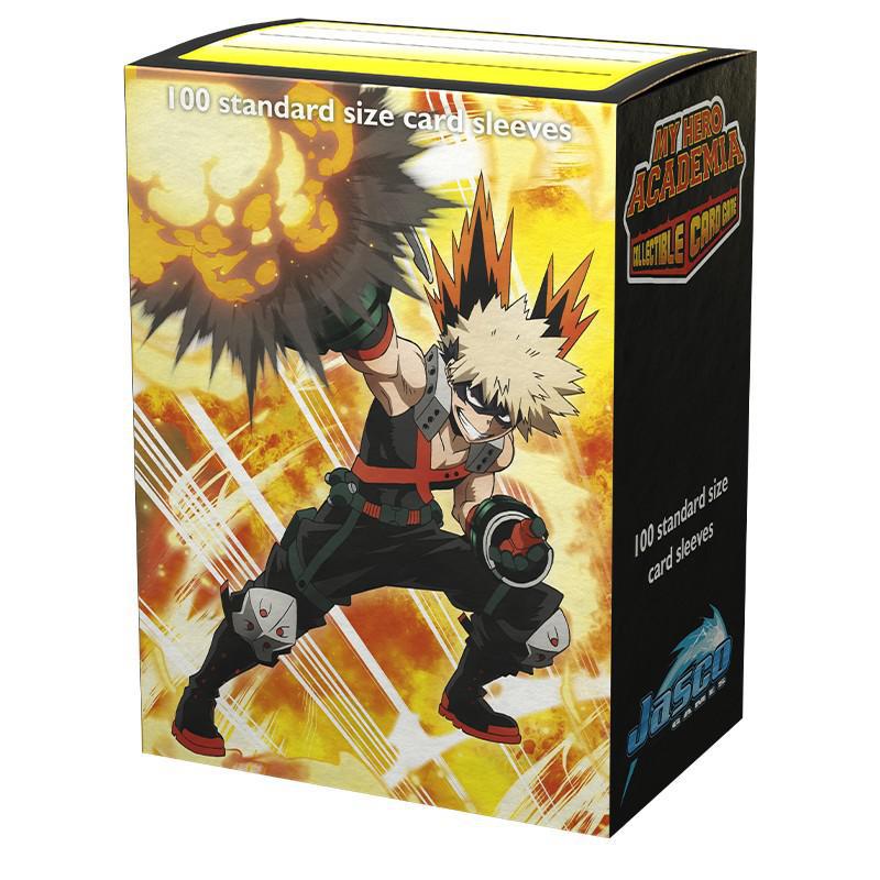Dragon Shield: Matte Art Deck Protector Sleeves - Standard Size 'My Hero Academia - Bakugo' (100)