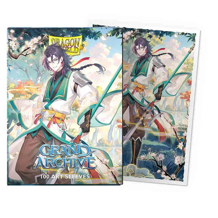 Dragon Shield: Matte Art Sleeves - Grand Archive - Jin Fate Defiant (100)