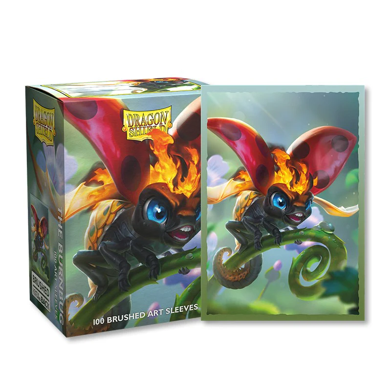 Dragon Shield: Standard Brushed Art Sleeves - Spirit Dragon - The Burnbug (100)