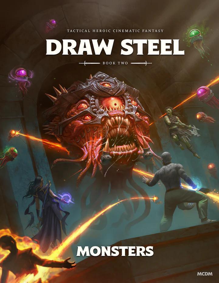 Draw Steel RPG: Monsters - Hardcover