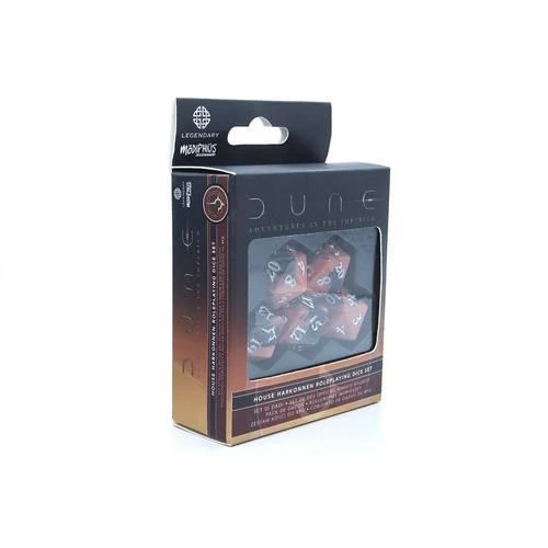 Dune RPG: Dice Set - Harkonnen