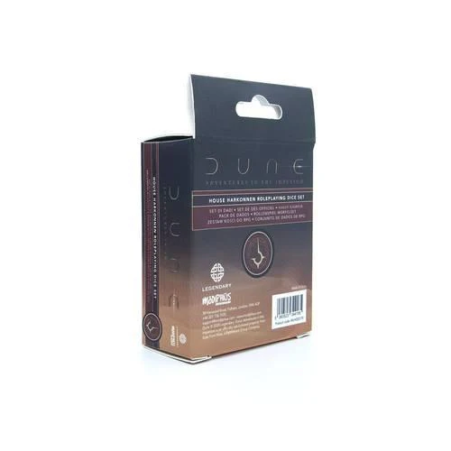 Dune RPG: Dice Set - Harkonnen - Image 2