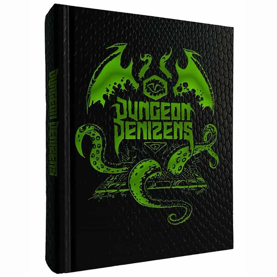 Dungeon Crawl Classics RPG: Dungeon Denizens - Limited Edition Reptile Foil Cover
