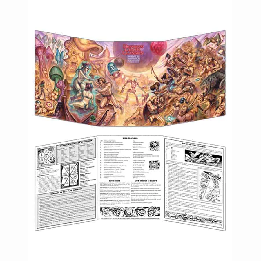 Dungeon Crawl Classics RPG: Purple Planet Judge's Screen