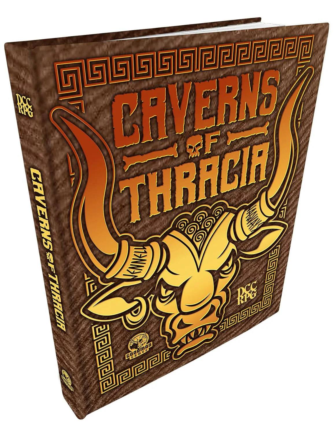 Dungeon Crawl Classics RPG: The Caverns of Thracia - Minotaur Hide Cover