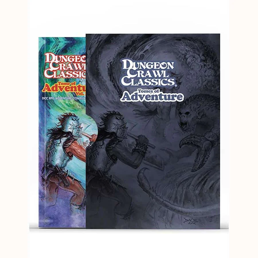 Dungeon Crawl Classics RPG: Tome of Adventures Volumes 1-4 Slipcased