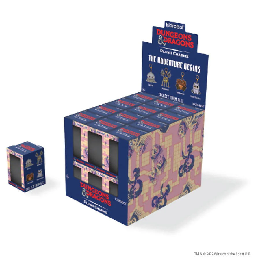 Dungeons And Dragons: Kid Robot 3-Inch Vinyl Mini-Monster - Series 2 Booster Display