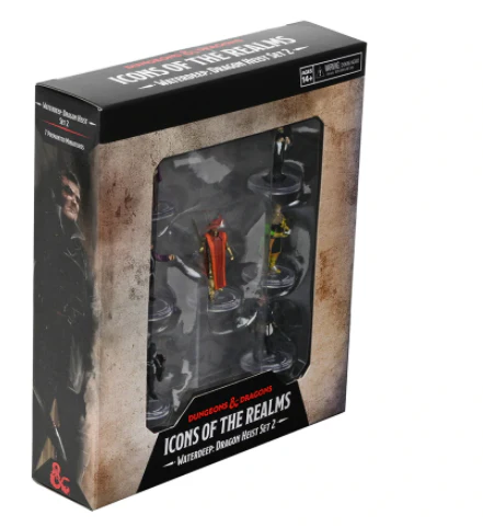 D&D Icons of the Realms: Waterdeep Dragon Heist Box 2 - Premium Painted Miniature Set - Image 3