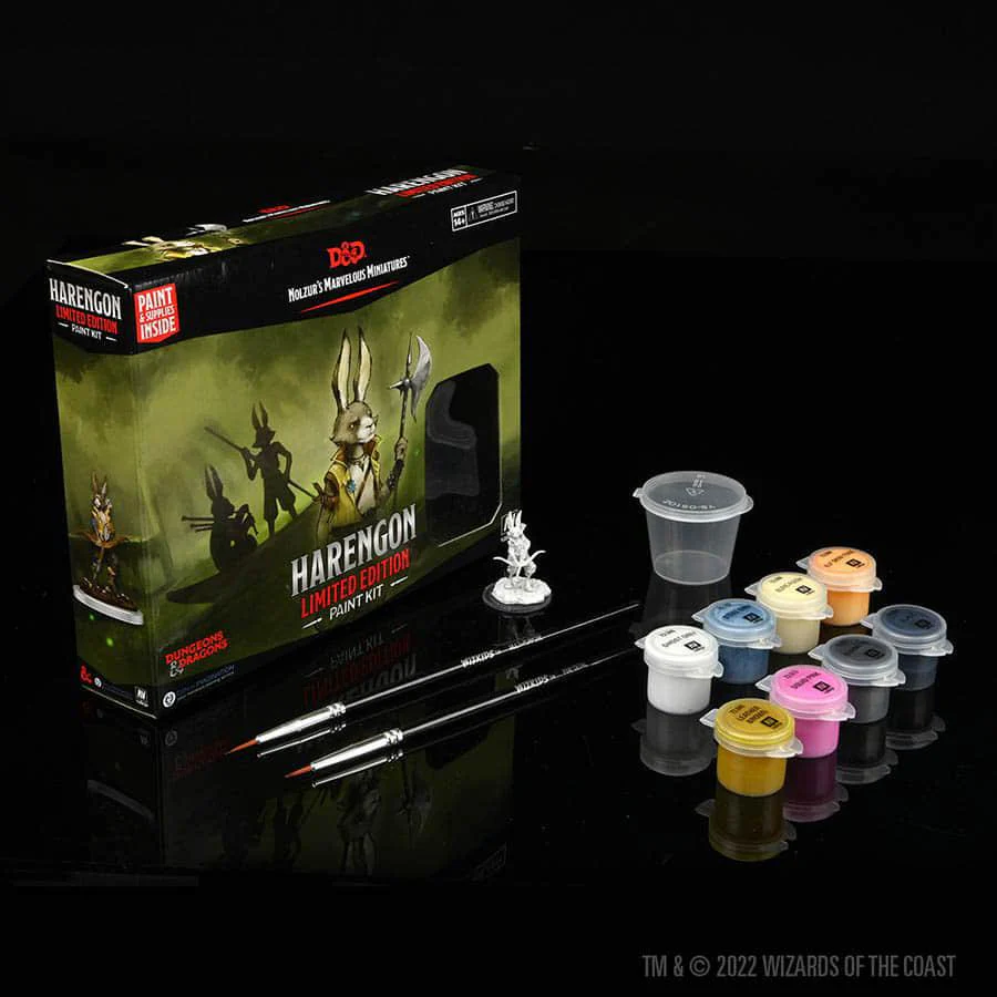 D&D Nolzur's Marvelous Miniatures: Harengon - Paint Kit
