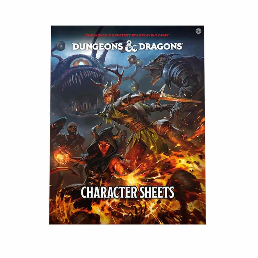 Dungeons & Dragons RPG: 2024 Edition Character Sheets