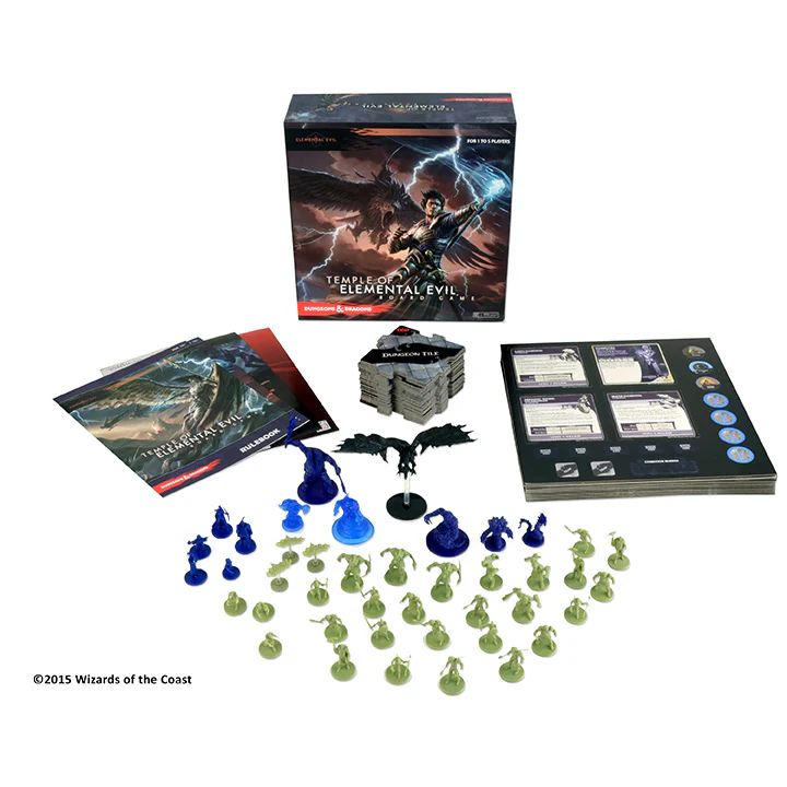 Dungeons & Dragons: Temple of Elemental Evil Board Game - Image 2