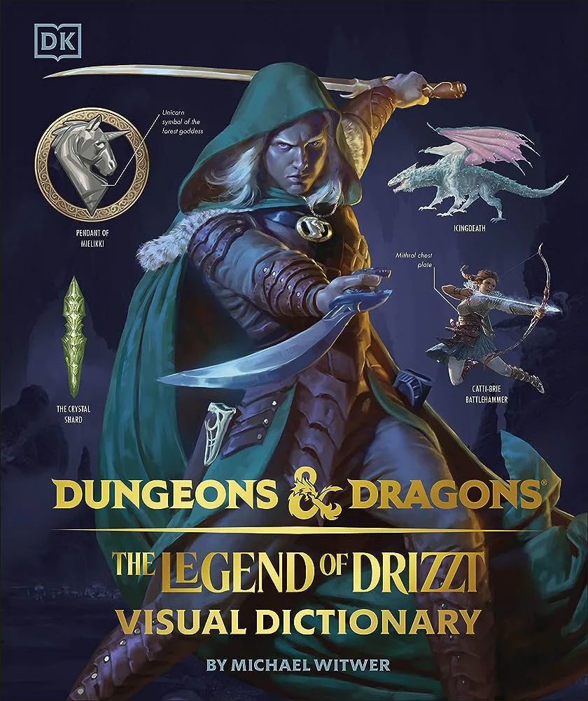 Dungeons & Dragons: The Legend of Drizzt Visual Dictionary - Hardcover