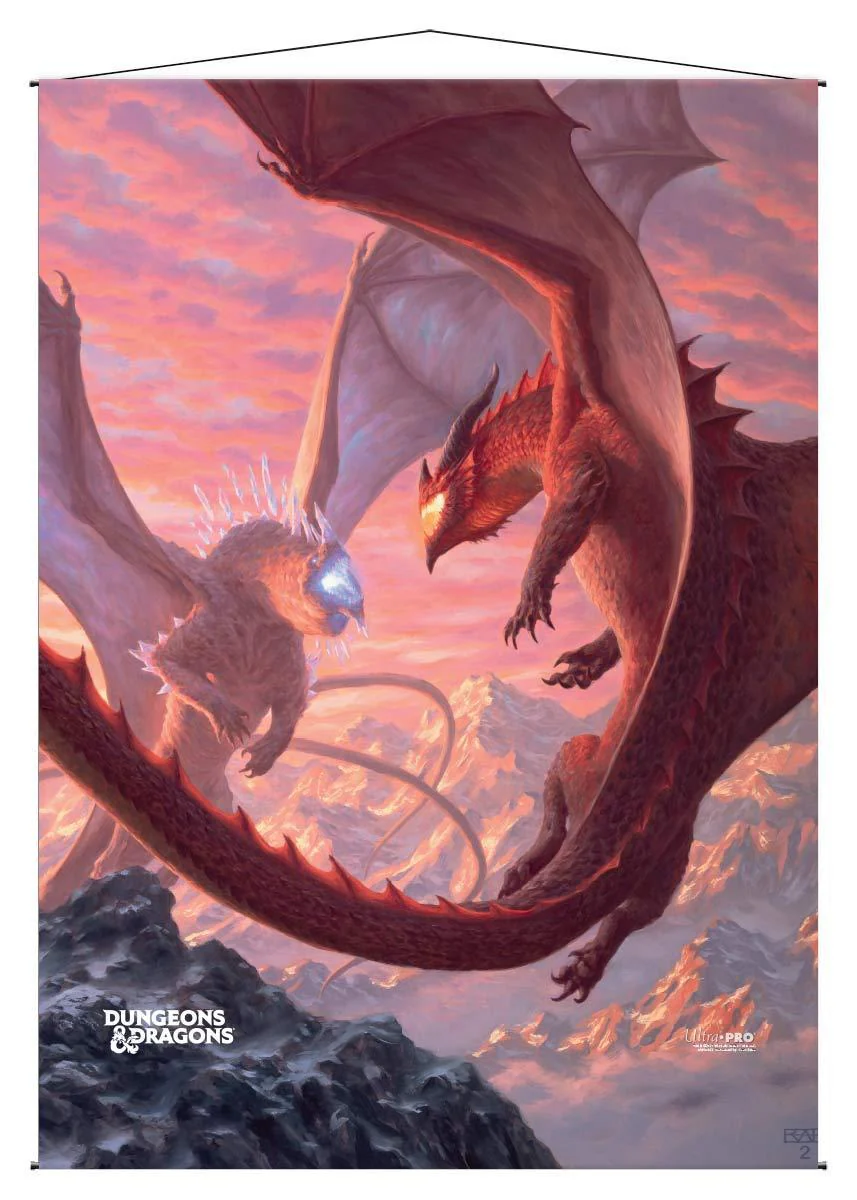 Dungeons & Dragons: Wall Scrolls - Book Cover Series - Fizban's Treasury of Dragons