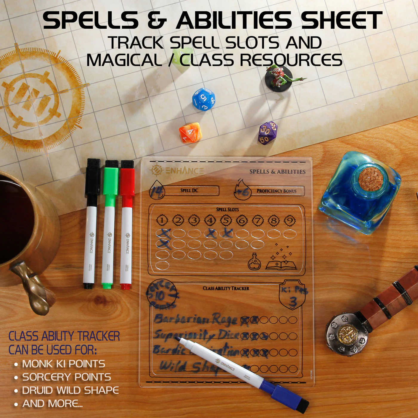 Enhance Gaming: RPG Acrylic Character Sheets - Image 5