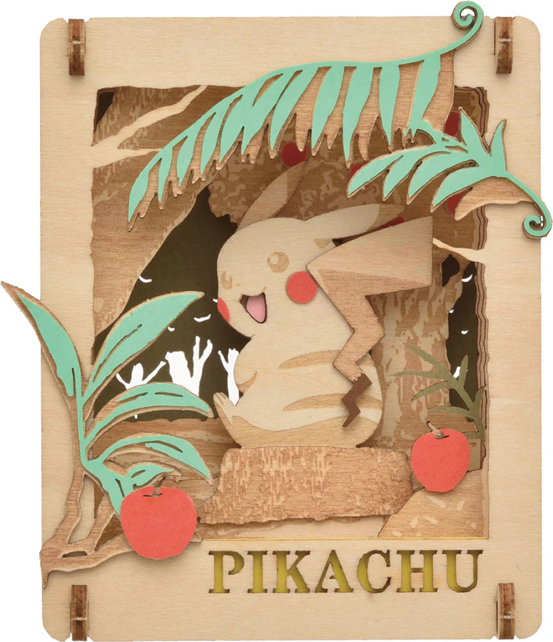 Ensky: Paper Theater - Pokemon - Woodstyle Pikachu Found