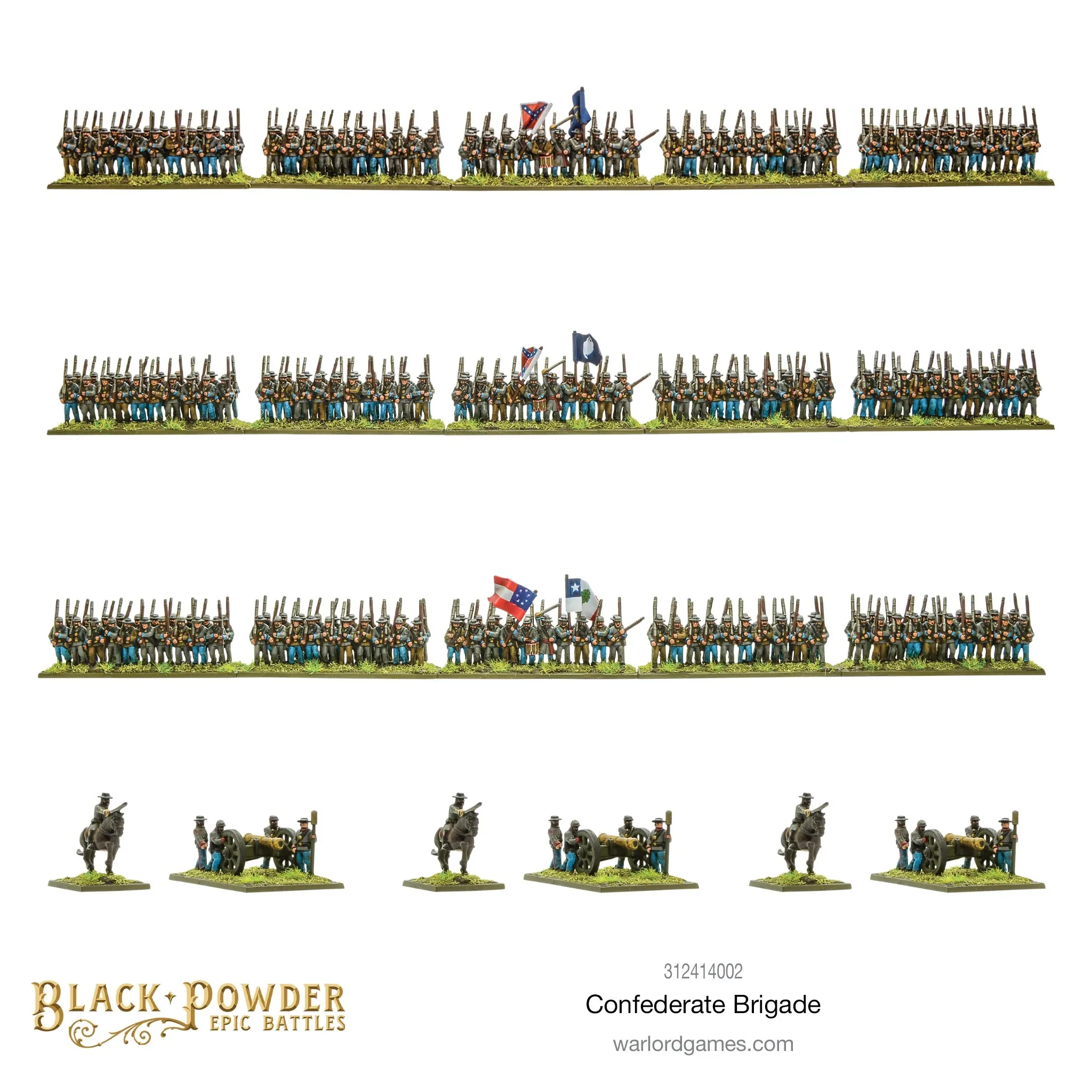 Black Powder Epic Battles: ACW Confederate Brigade - Image 2