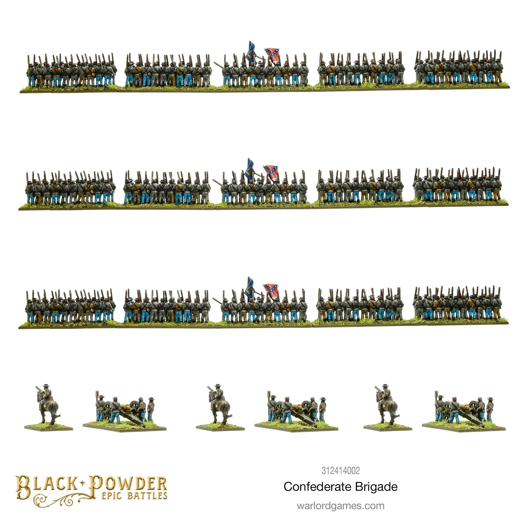 Black Powder Epic Battles: ACW Confederate Brigade - Image 3