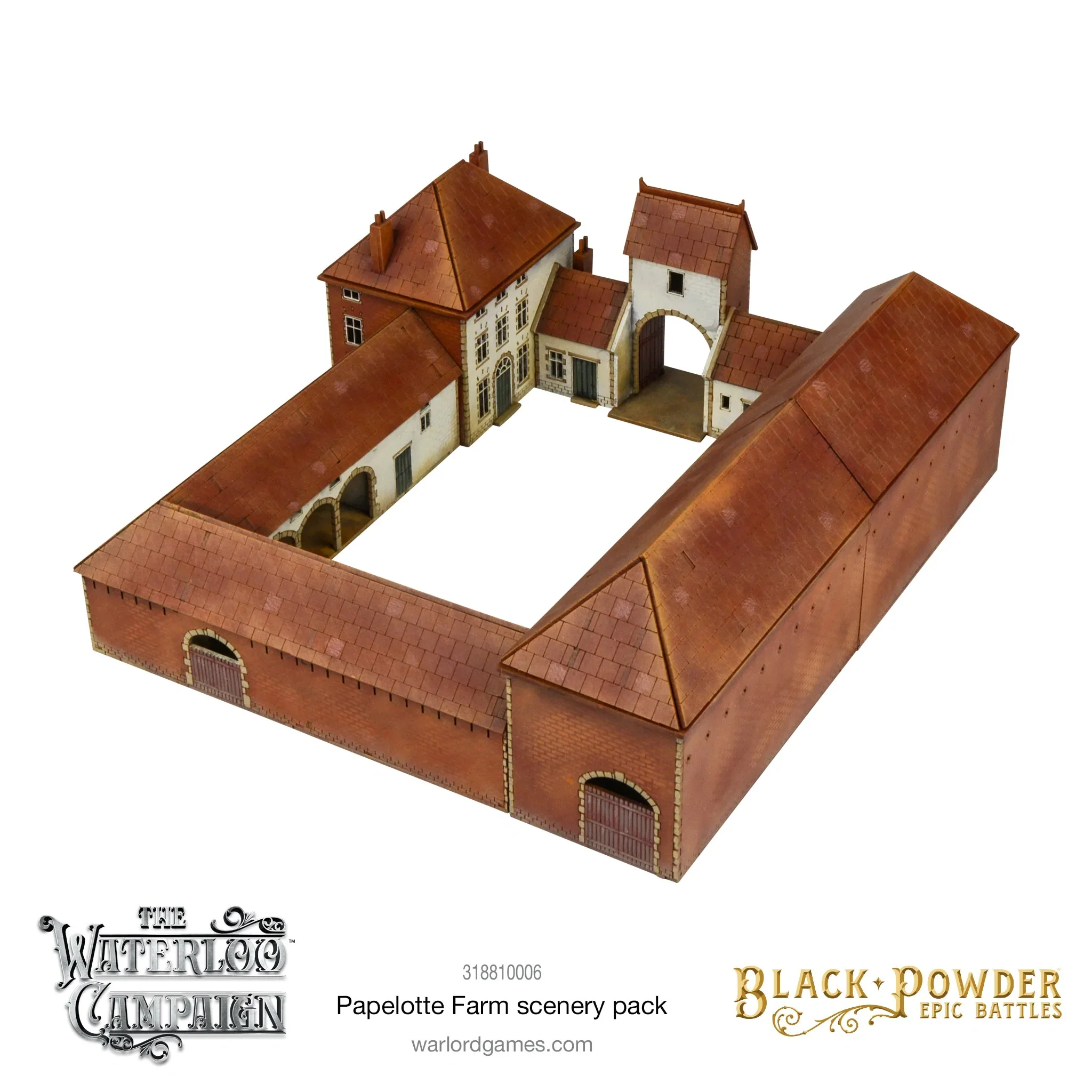 Black Powder Epic Battles: Waterloo - Papelotte Farm Scenery Pack - Image 2