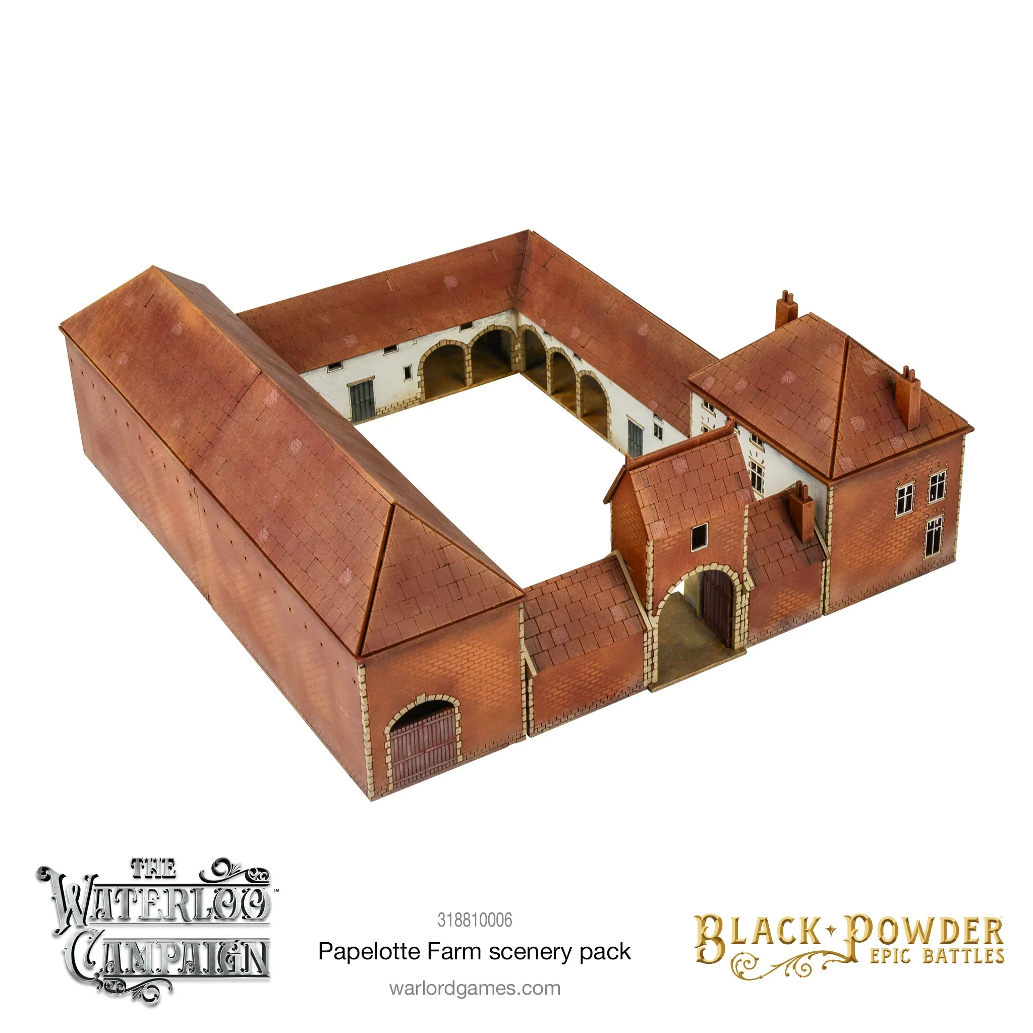 Black Powder Epic Battles: Waterloo - Papelotte Farm Scenery Pack - Image 3