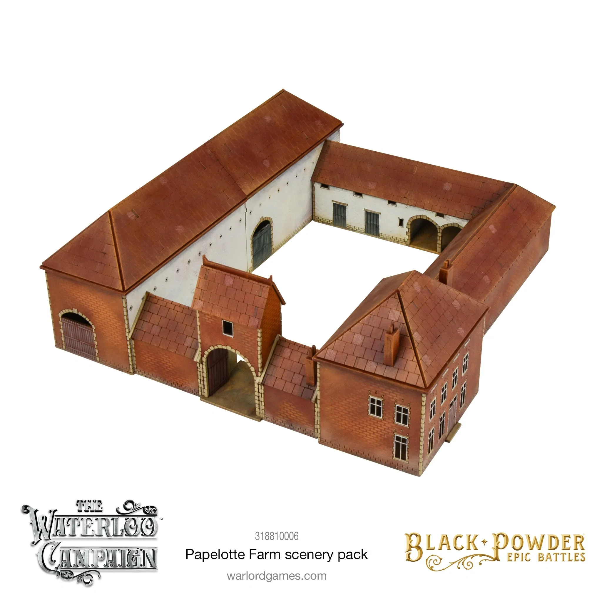 Black Powder Epic Battles: Waterloo - Papelotte Farm Scenery Pack - Image 4