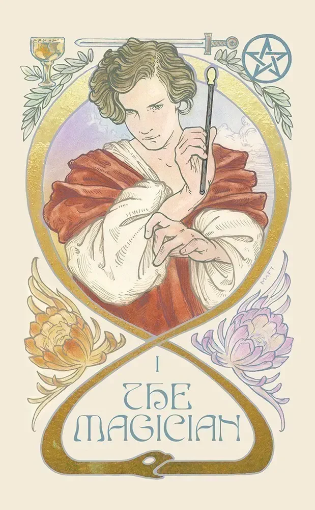 Ethereal Visions: Illuminated Tarot Deck - Image 3
