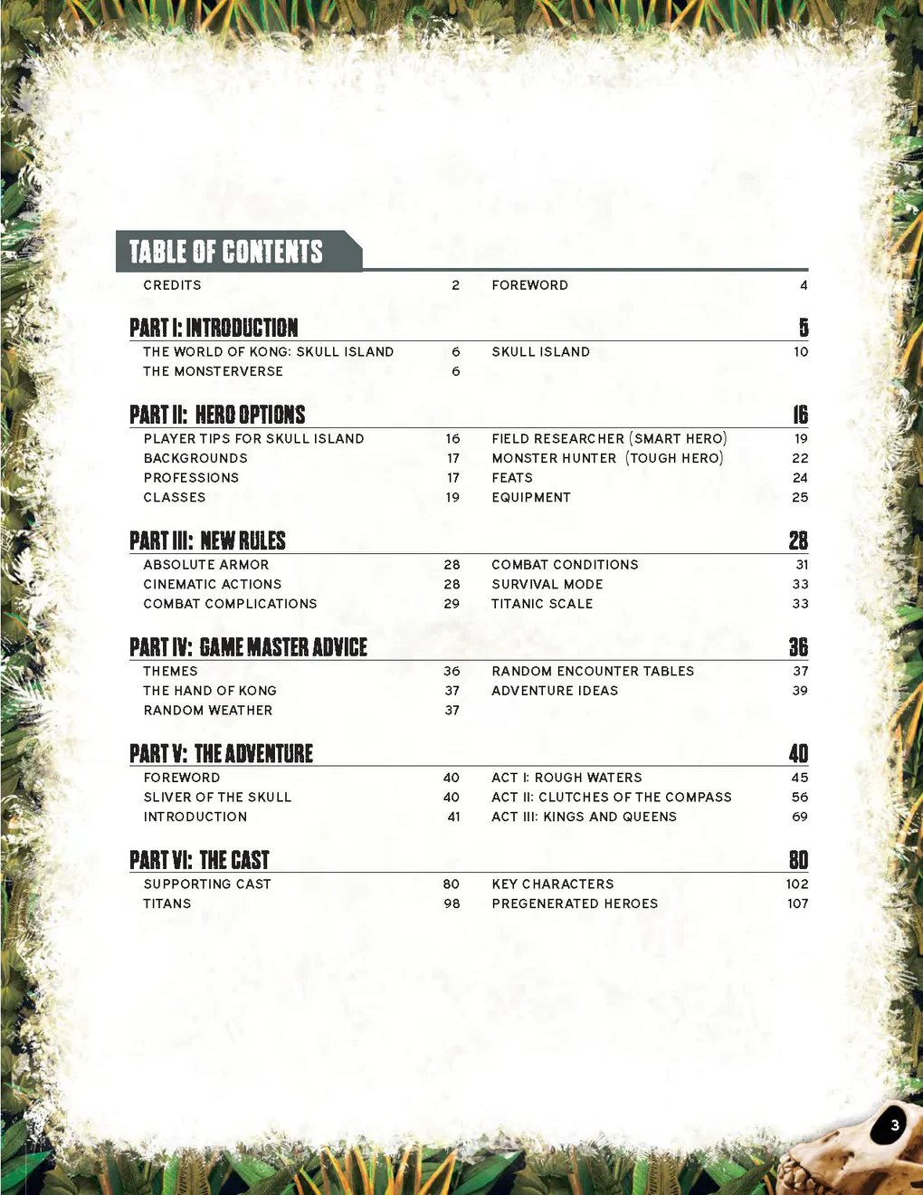 Everyday Heroes RPG: Cinematic Adventure - Kong Skull Island - Image 3