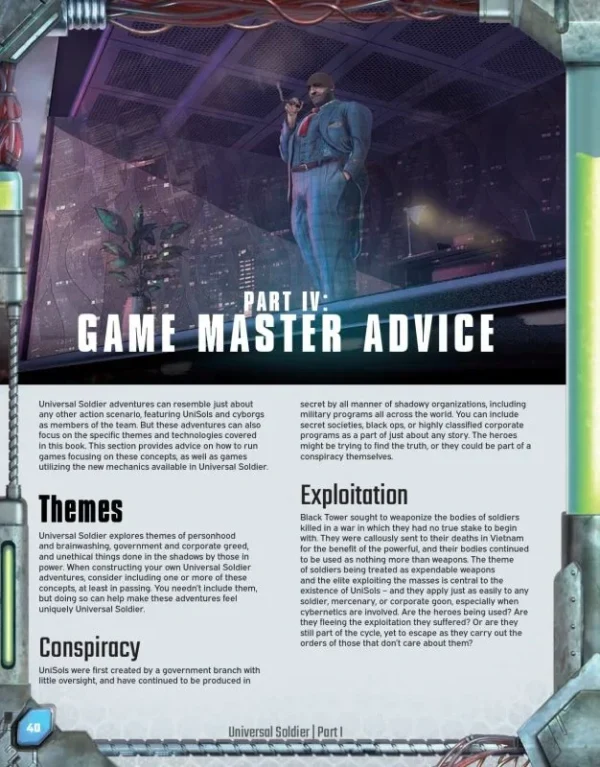 Everyday Heroes RPG: Cinematic Adventure - Universal Soldiers - Image 5