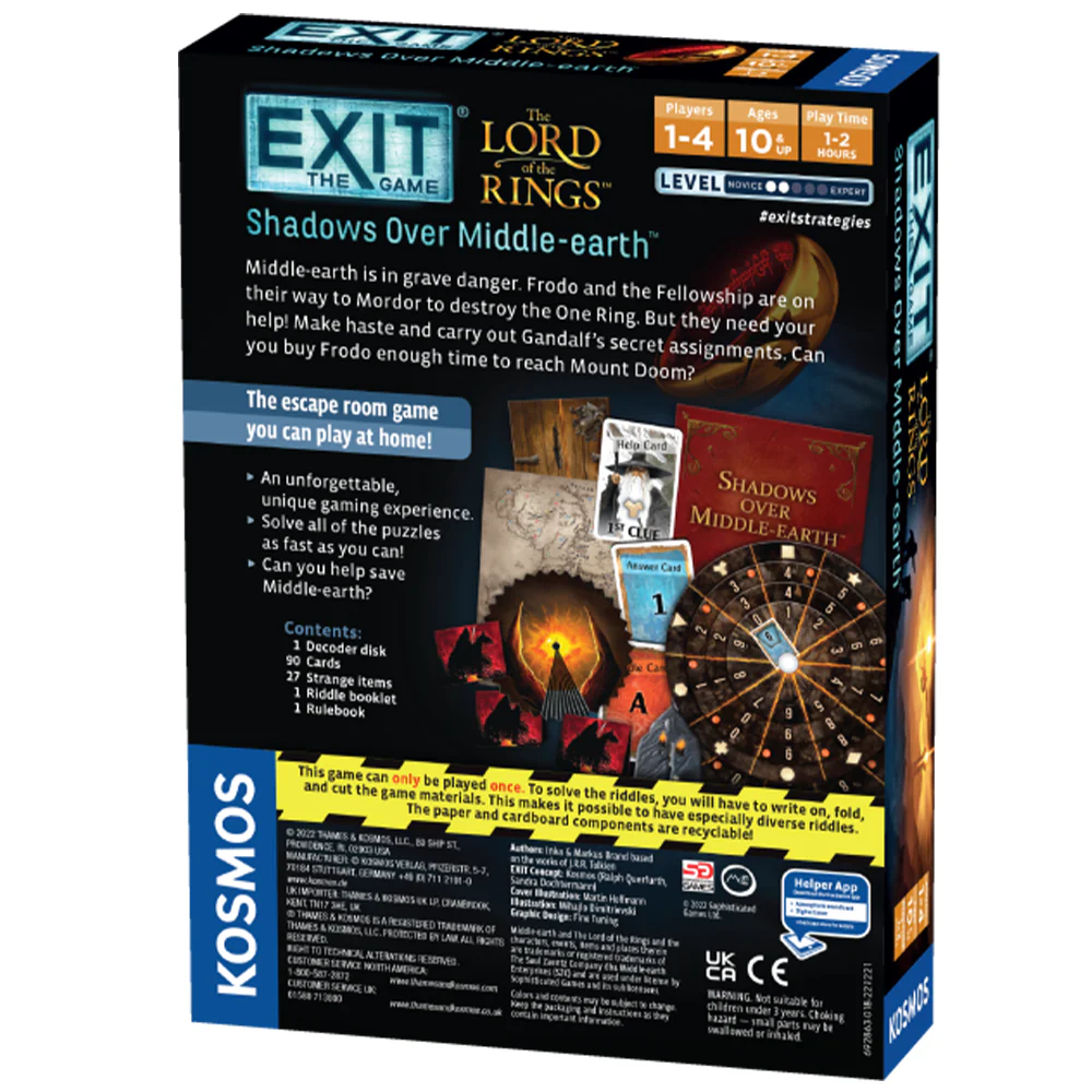 Exit: The Game - The Lord of the Rings - Shadows over Middle-Earth - Image 2