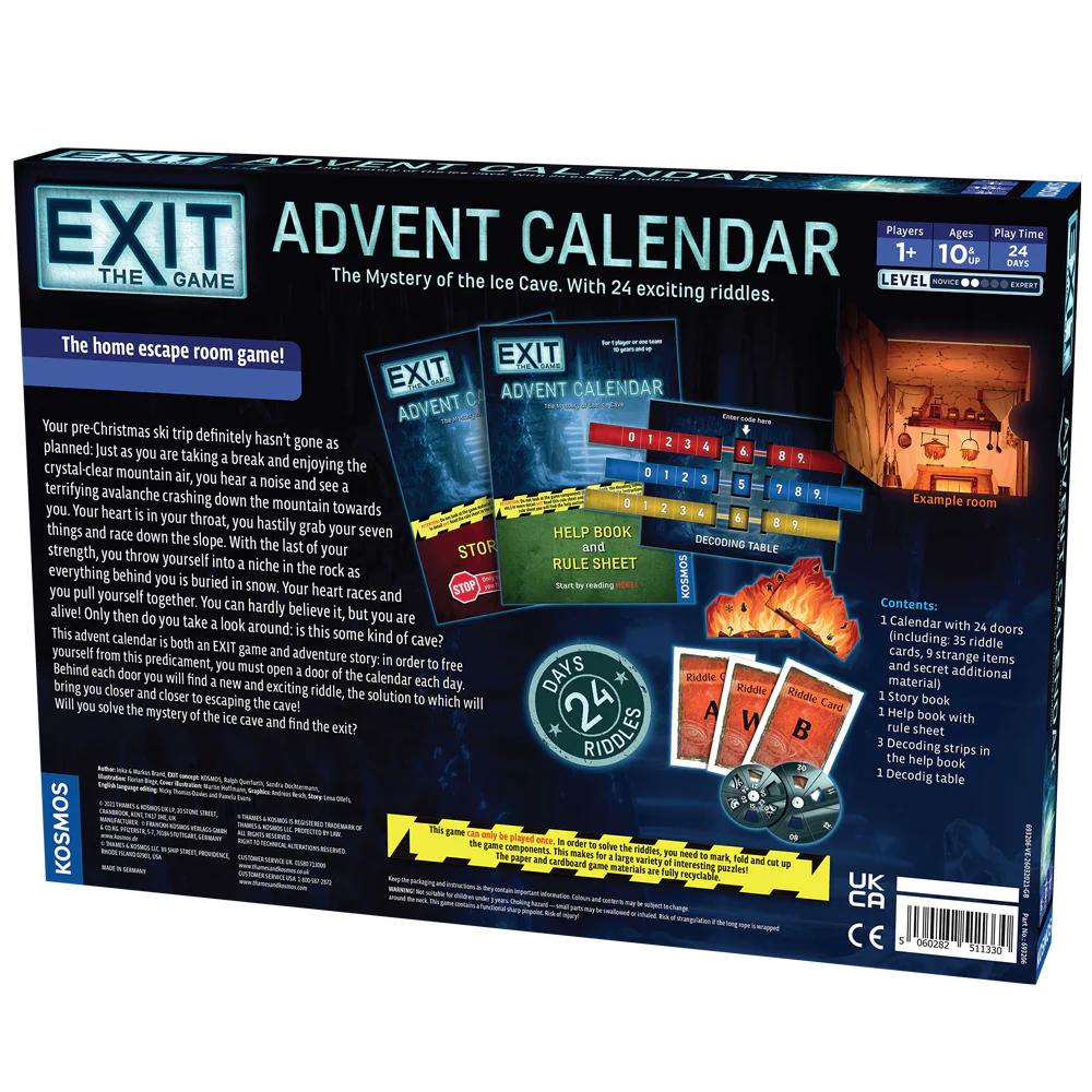 Exit: The Game - The Mystery of the Ice Caves - Advent Calendar - Image 2