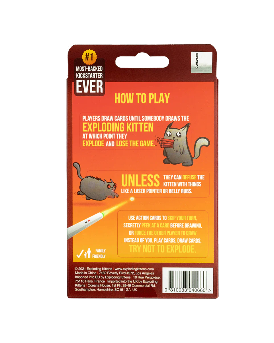 Exploding Kittens: Two-Player Edition - Image 2