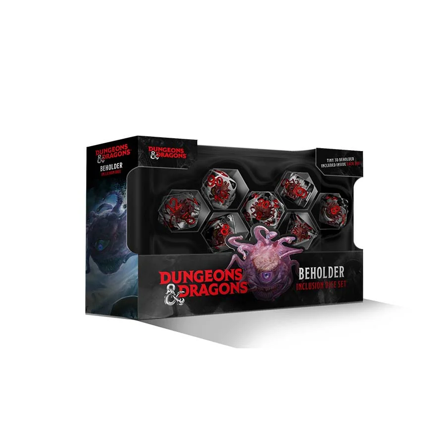 Fanroll: Dungeons & Dragons - Beholder Resin Dice Set