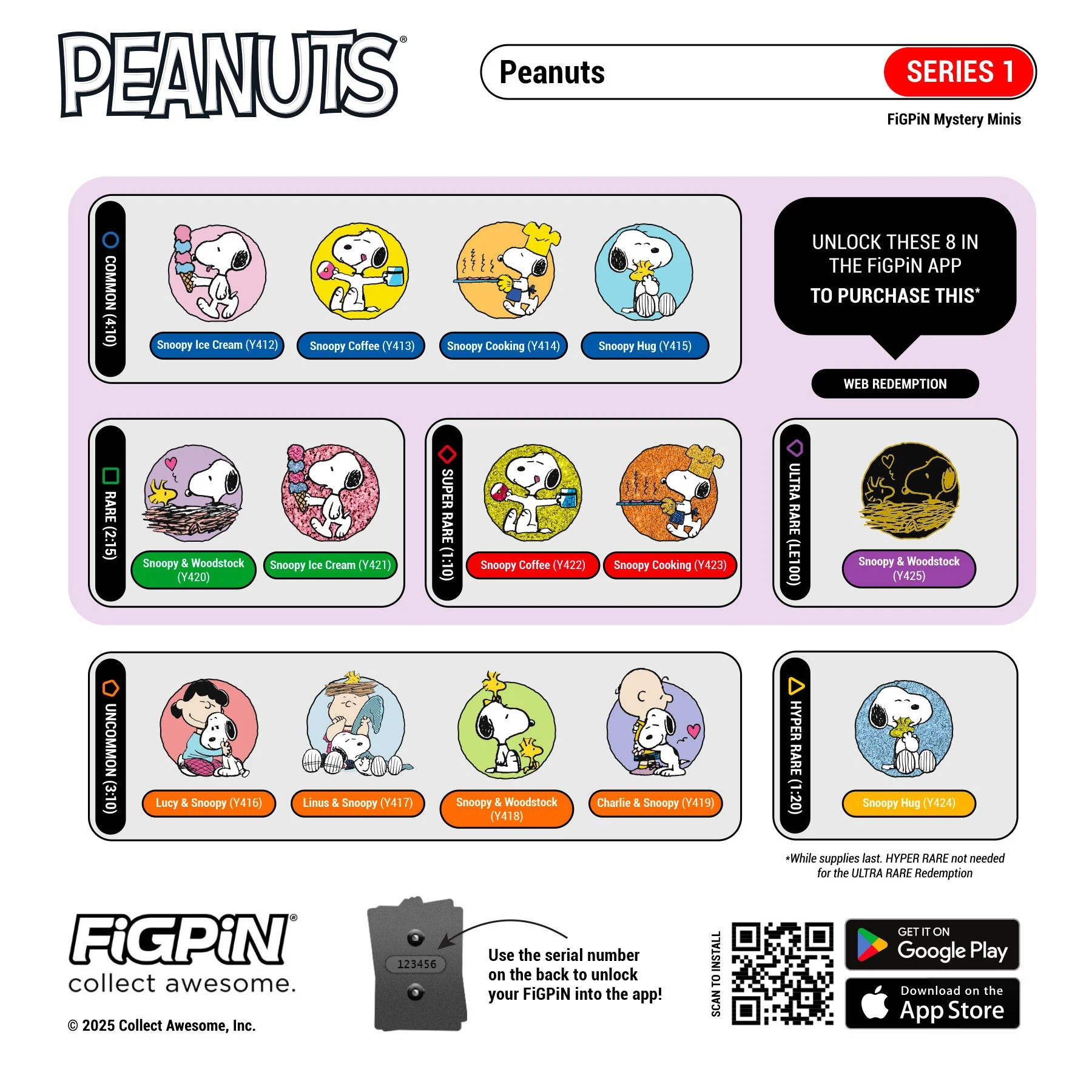FigPin Mystery Minis: Peanuts - Easter