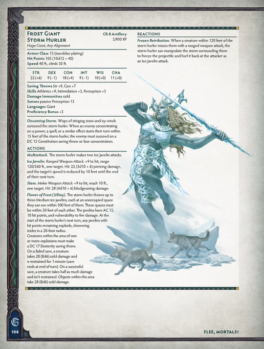 Flee, Mortals!: The MCDM Monster Book (5e) (Deluxe) - Image 2