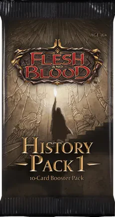 Flesh & Blood TCG: History Pack 1 Booster Pack