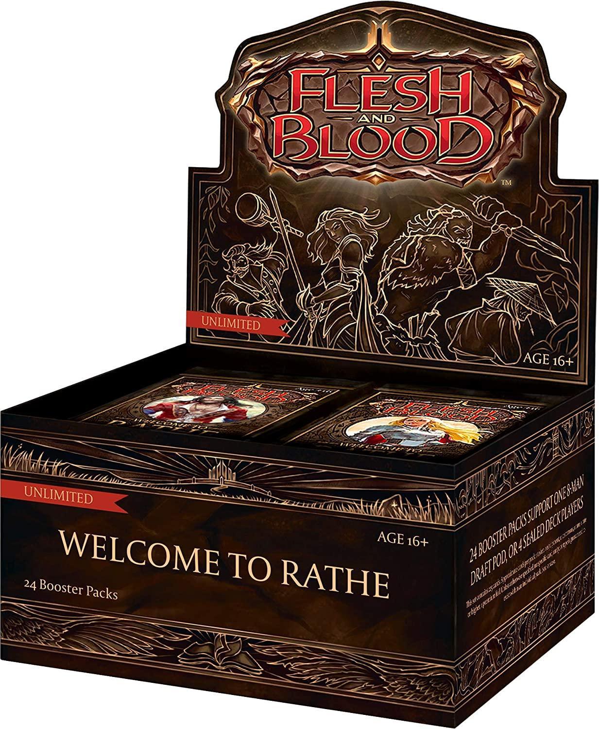 Flesh & Blood TCG: Welcome to Rathe Booster Box (Unlimited)