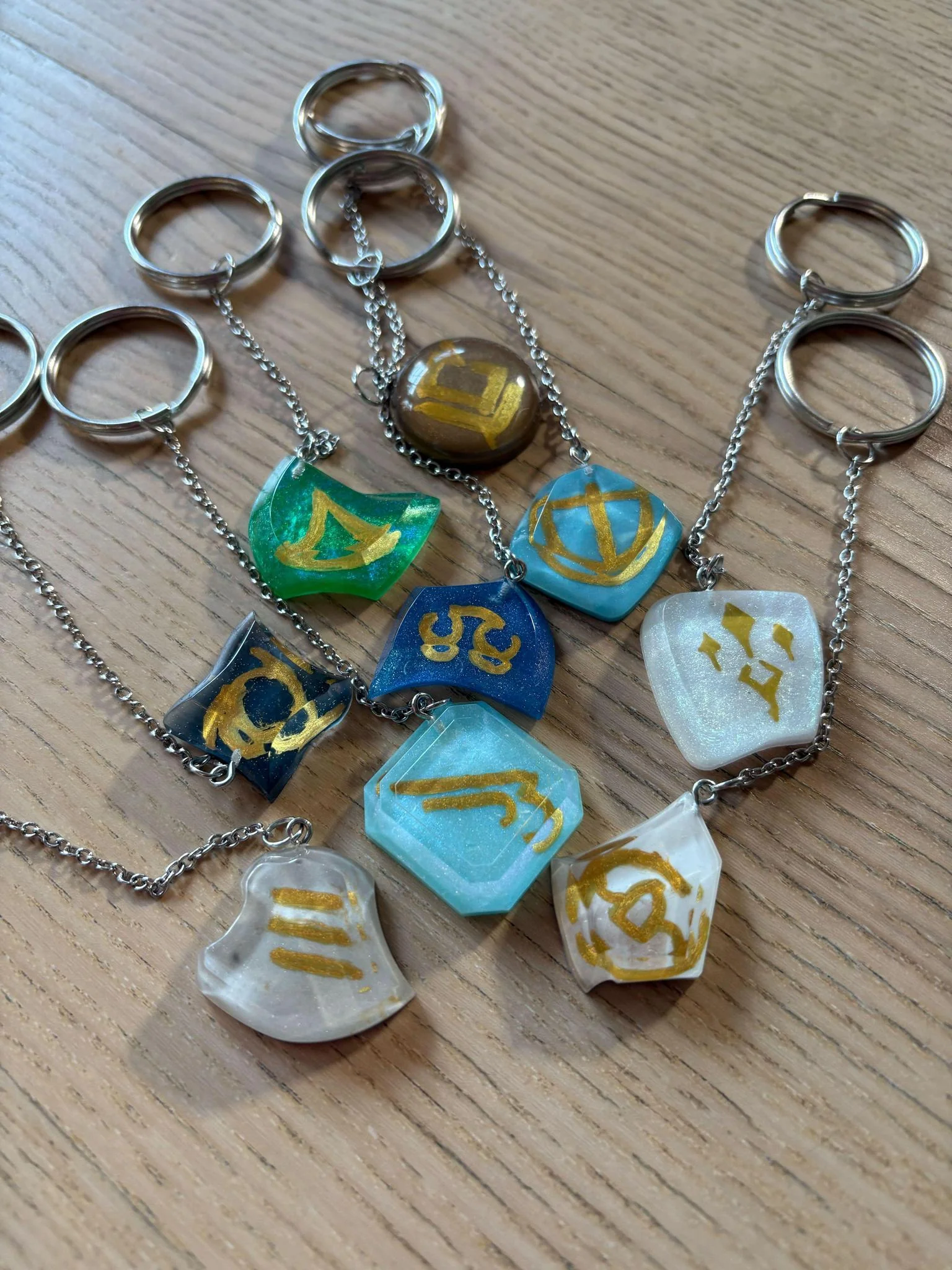 Flynfire's Fantastical Dice Forge: Final Fantasy Keychain
