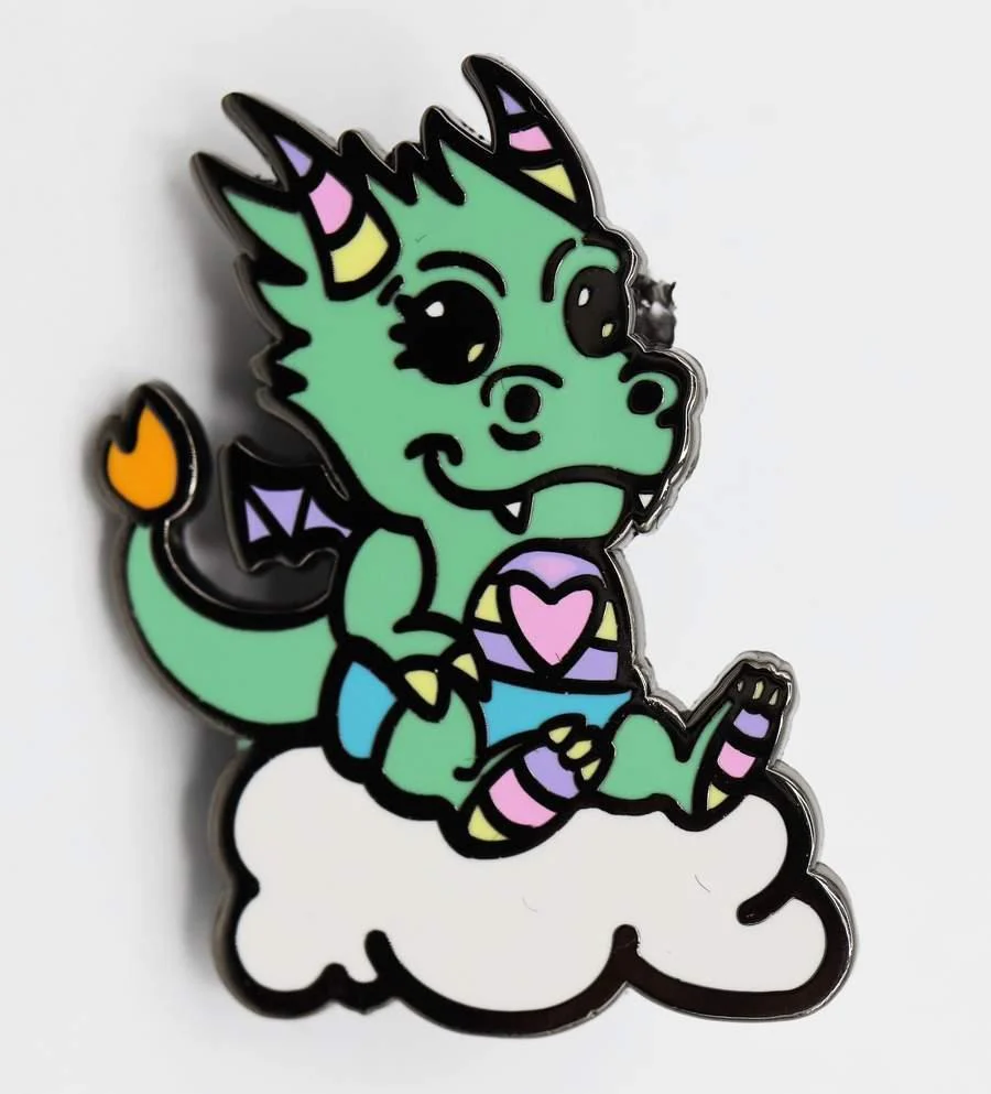 Foam Brain Games: Baby Monster Pin - Dragon