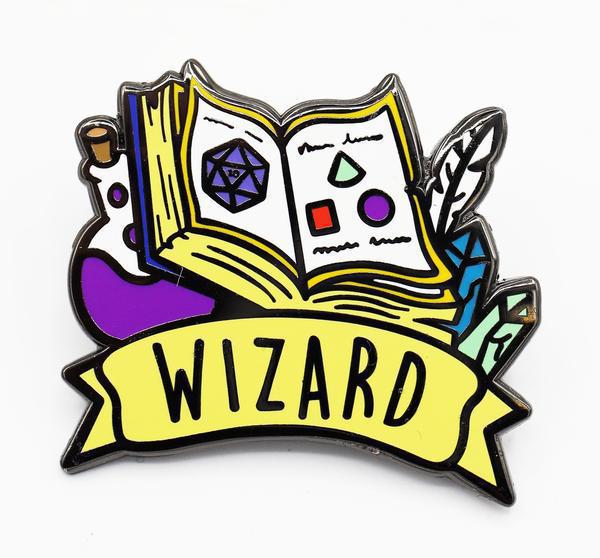 Foam Brain Games: Banner Class Pins - Wizard