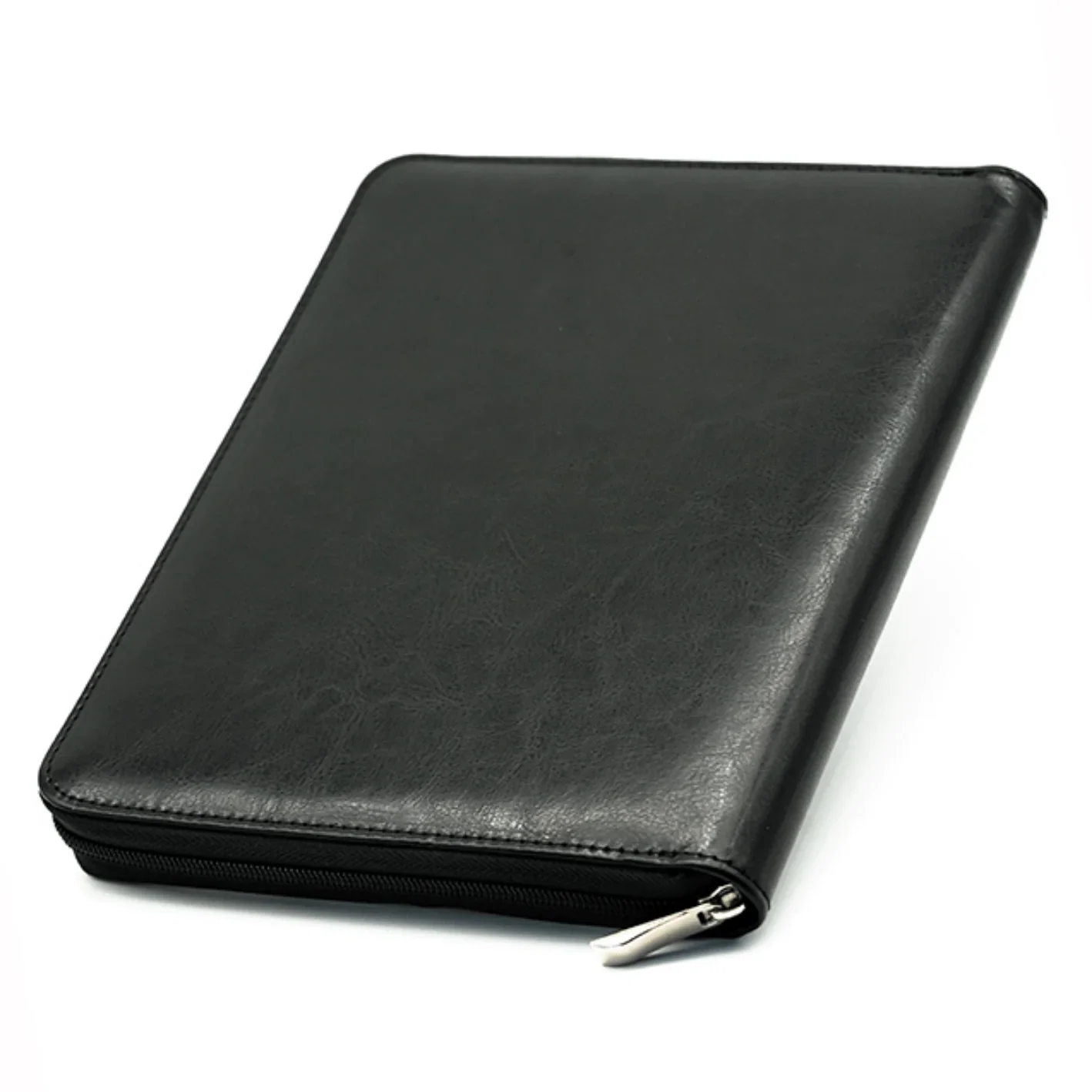 Foam Brain Games: Black Leatherette Folio Dice Case - Image 4